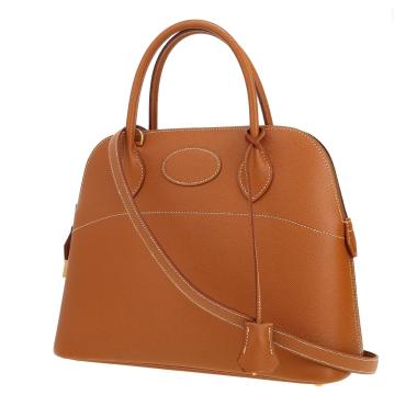 Borsa Hermès  Bolide 31 cm in pelle Courchevel gold
