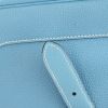Hermès  Trim bag worn on the shoulder or carried in the hand  in blue jean togo leather - Detail D4 thumbnail