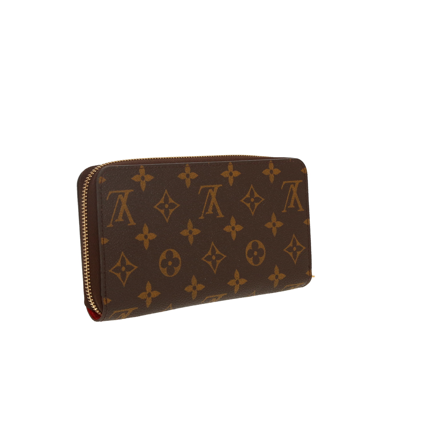 Portefeuille Louis Vuitton  Zippy en toile monogram marron - Detail D7