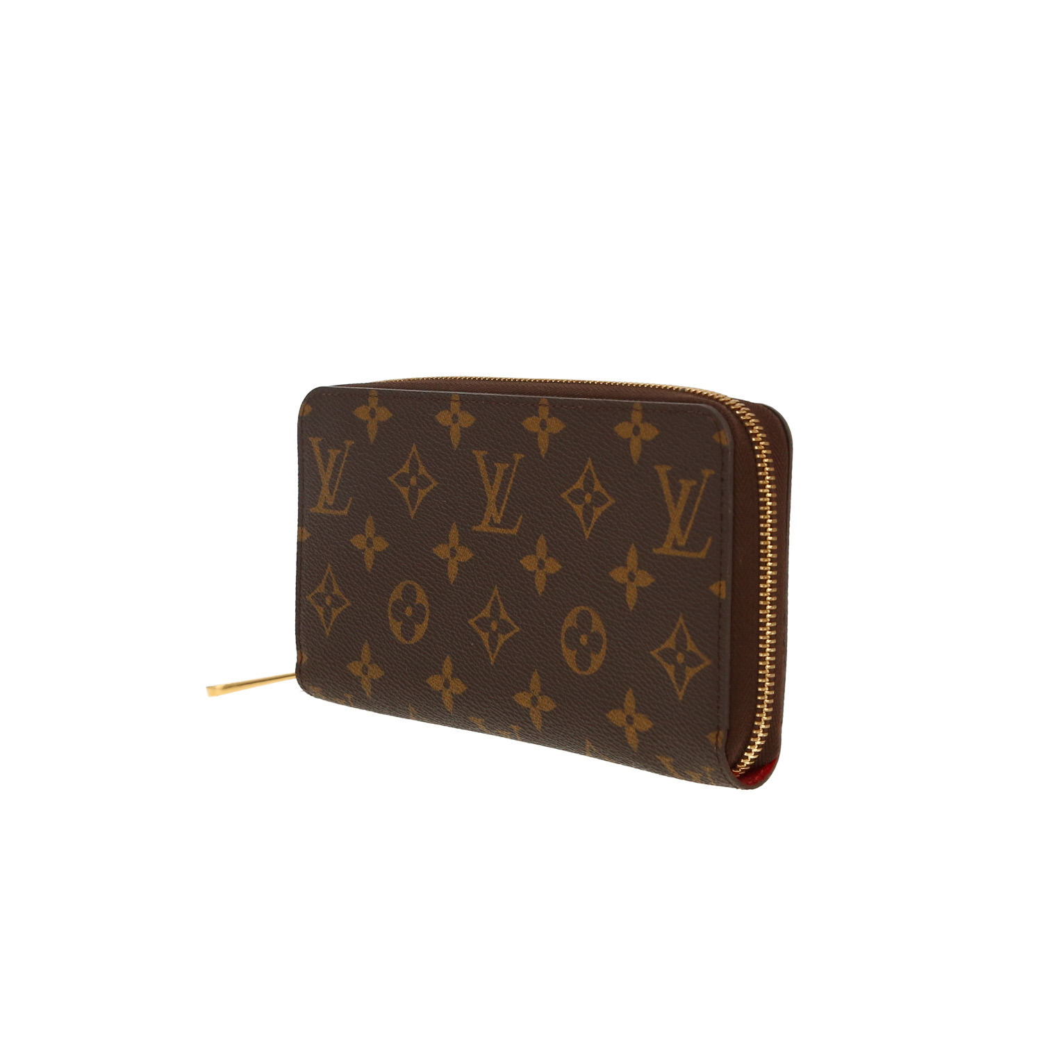 Billetera Louis Vuitton  Zippy en lona Monogram marrón - Detail D8