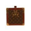 Vanity Louis Vuitton  Boîte à flacons en toile monogram marron et cuir marron - 360 thumbnail