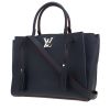 Louis Vuitton  Lockme handbag  in blue grained leather - 00pp thumbnail