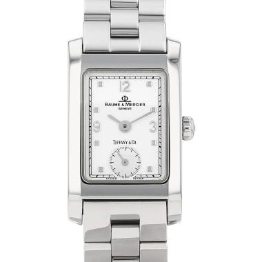 Montre Baume & Mercier Hampton X Tiffany & Co en acier Vers 2000