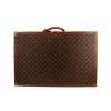 Louis Vuitton  Bisten 70 rigid suitcase  in brown monogram canvas  and brown leather - Detail D5 thumbnail