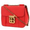 Chloé  Elsie shoulder bag  in red leather - 00pp thumbnail