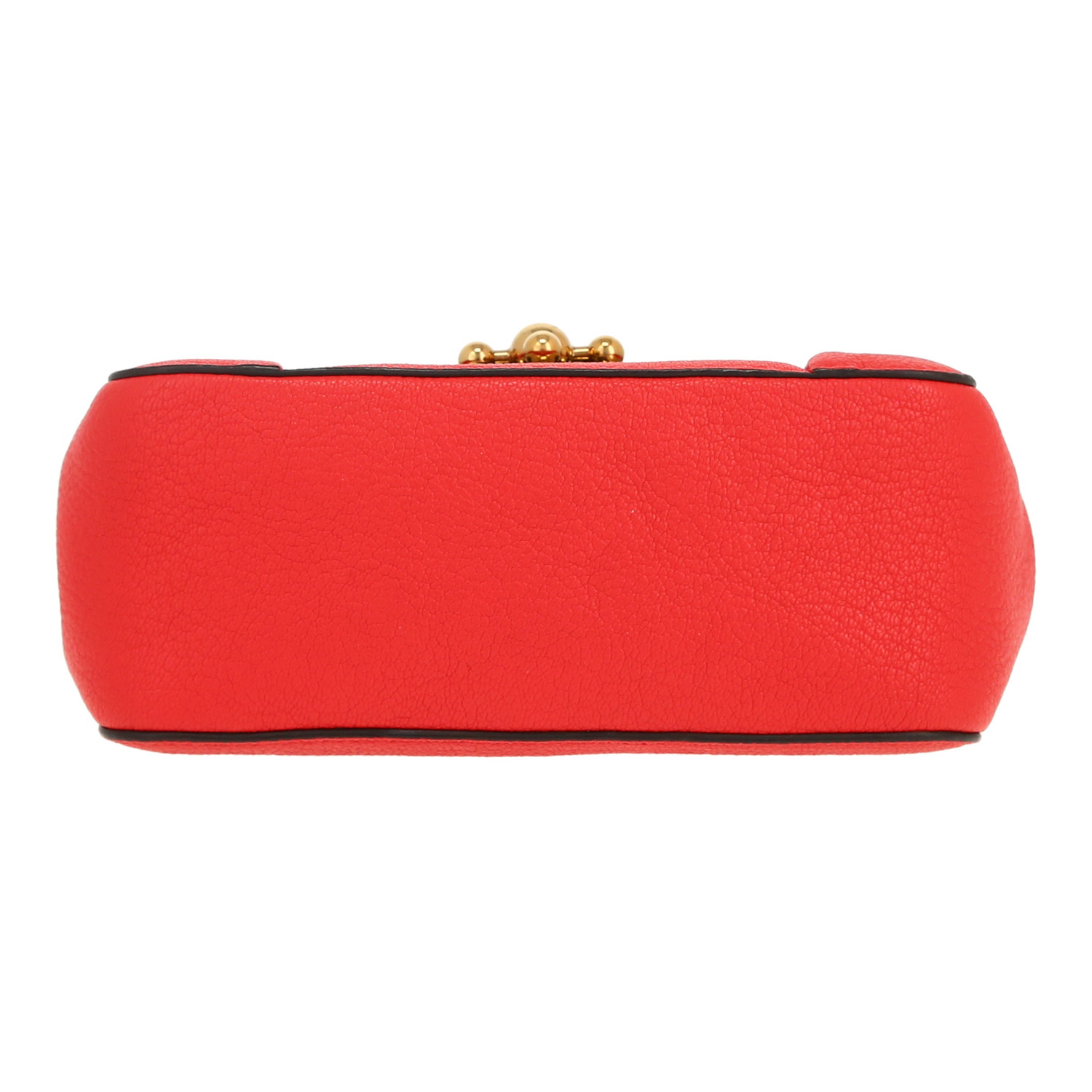 Borsa a tracolla Chloé  Elsie in pelle rossa - Detail D1