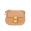 Chloé  Drew bag  in beige grained leather - 360 thumbnail