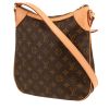 Louis Vuitton  Odeon shoulder bag  in brown monogram canvas  and natural leather - 00pp thumbnail