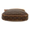 Louis Vuitton  Odeon shoulder bag  in brown monogram canvas  and natural leather - Detail D1 thumbnail