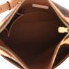 Louis Vuitton  Odeon shoulder bag  in brown monogram canvas  and natural leather - Detail D3 thumbnail