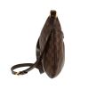 Louis Vuitton  Bloomsbury shoulder bag  in ebene damier canvas  and brown - Detail D5 thumbnail
