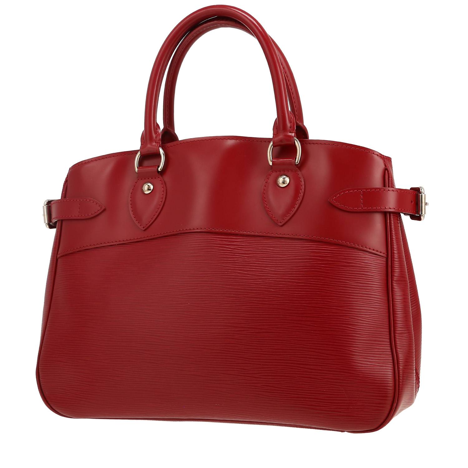 Sac à main Louis Vuitton  Passy en cuir épi rouge