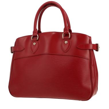 Sac à main Louis Vuitton  Passy en cuir épi rouge