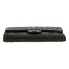 Chanel  Classic Wallet wallet  in black quilted leather - Detail D1 thumbnail