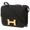 Borsa a tracolla Hermès  Constance mini  in pelle Epsom nera - 00pp thumbnail
