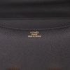 Borsa a tracolla Hermès  Constance mini  in pelle Epsom nera - Detail D2 thumbnail