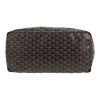 Sac cabas Goyard  Saint-Louis en toile Goyardine noire et cuir noir - Detail D1 thumbnail