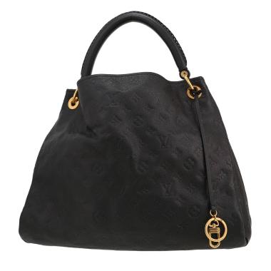 Sac à main Louis Vuitton  Artsy en cuir monogram empreinte bleu