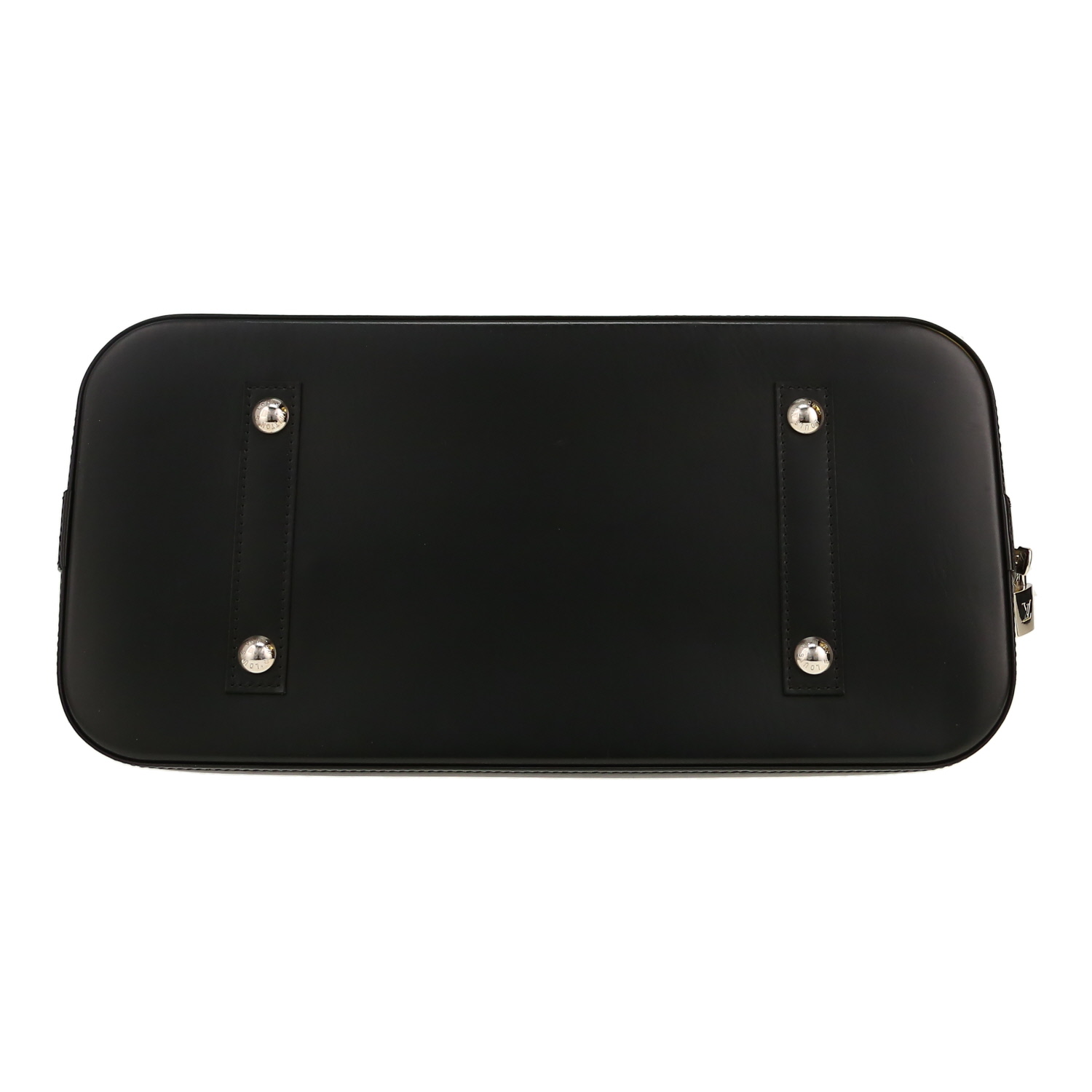 Louis Vuitton  Alma handbag  in black epi leather - Detail D1