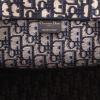 Dior  Book Tote shopping bag  in blue and beige monogram canvas Oblique - Detail D2 thumbnail