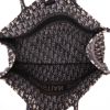 Dior  Book Tote shopping bag  in blue and beige monogram canvas Oblique - Detail D3 thumbnail