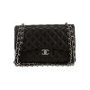 Borsa a tracolla Chanel  Timeless Jumbo in pelle trapuntata nera - 360 thumbnail