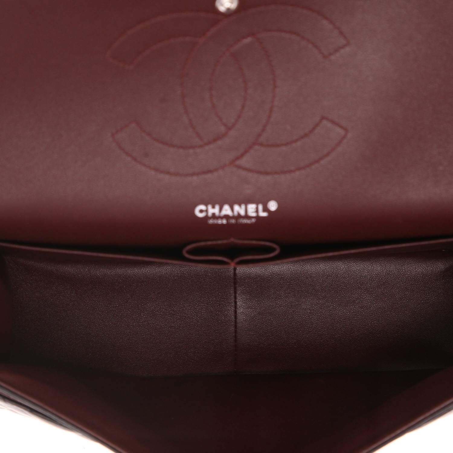 Borsa a tracolla Chanel  Timeless Jumbo in pelle trapuntata nera - Detail D3
