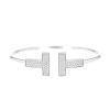 Bracelet Tiffany 
Co Wire en or blanc et diamants - 360 thumbnail
