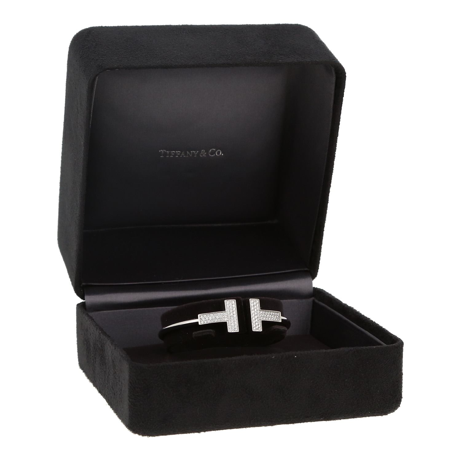 Bracciale Tiffany & Co Wire in oro bianco e diamanti