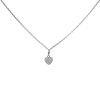 Pendentif Cartier Coeur et Symbole en or blanc et diamants - 00pp thumbnail