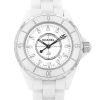 Orologio Chanel J12 Joaillerie in ceramica bianca e acciaio Ref: Chanel - H1628  Circa 2010 - 00pp thumbnail