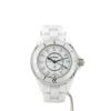 Orologio Chanel J12 Joaillerie in ceramica bianca e acciaio Ref: Chanel - H1628  Circa 2010 - 360 thumbnail