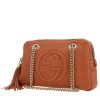Sac à main Gucci  Soho en cuir grainé marron - 00pp thumbnail