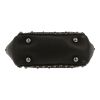 Borsa Valentino Garavani  Rockstud modello piccolo  in pelle martellata nera - Detail D1 thumbnail