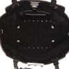Borsa Valentino Garavani  Rockstud modello piccolo  in pelle martellata nera - Detail D3 thumbnail