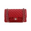 Sac à main Chanel  Timeless Classic en cuir matelassé rouge - 360 thumbnail