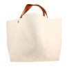 Shopping bag Hermès   modello grande  in tela écru - Detail D4 thumbnail