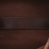 Bolso bandolera Louis Vuitton  Naviglio en lona a cuadros ébano y cuero marrón - Detail D2 thumbnail