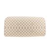 Bolso Cabás Louis Vuitton   modelo grande  en lona a cuadros azul celeste - Detail D1 thumbnail
