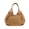 Louis Vuitton  L handbag  in beige mahina leather - 360 thumbnail