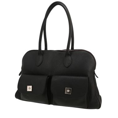 Borsa Hermès  Caravas in pelle togo nera