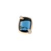 Anello Pomellato Ritratto modello grande in oro rosa, topazio e diamanti - 360 thumbnail