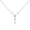 Pendentif Chaumet Joséphine Ronde d'Aigrettes en or blanc et diamants - 00pp thumbnail