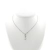Pendentif Chaumet Joséphine Ronde d'Aigrettes en or blanc et diamants - 360 thumbnail