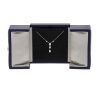 Chaumet Joséphine Ronde d'Aigrettes pendant in white gold and diamonds - Detail D2 thumbnail