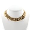 Collier années 1970 Vintage en or jaune - 360 thumbnail