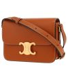 Borsa a tracolla Celine  Triomphe Teen in pelle naturale - 00pp thumbnail