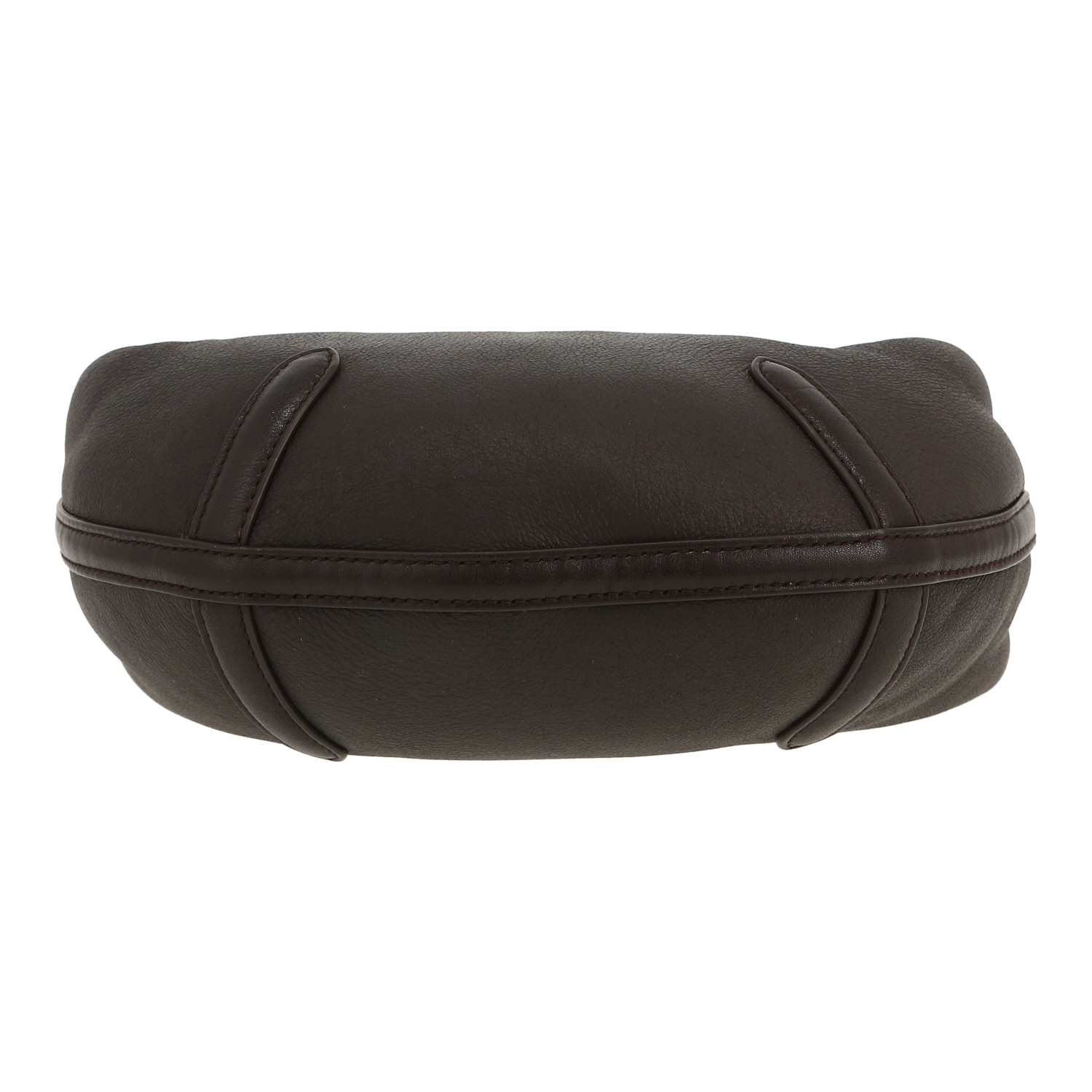 Bottega Veneta  Jodie mini  handbag  in brown sheepskin - Detail D1