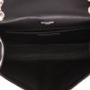 Saint Laurent  Envelope medium model  shoulder bag  in black quilted grained leather - Detail D3 thumbnail