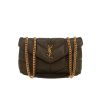 Borsa a tracolla Saint Laurent  Loulou Puffer in pelle trapuntata verde - 360 thumbnail